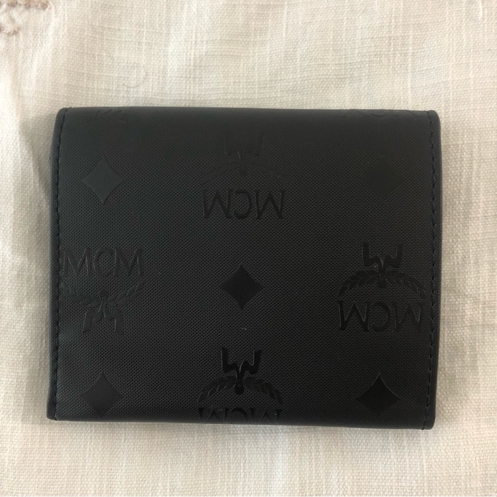 Mcm Black Monogram Wallet - image 2